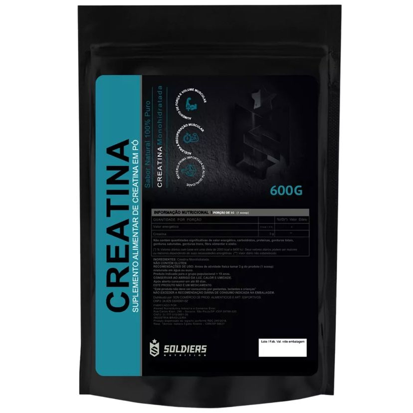 Creatina Monohidratada 500g