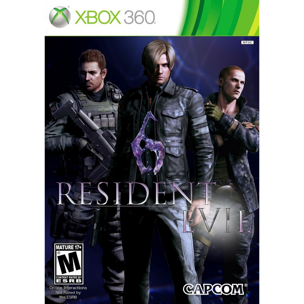 resident evil 6 xbox 360 - MIDIA FÍSICA