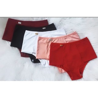 Kit 3 Calcinhas Pala Dupla Segura Barriga Calcinha Modeladora