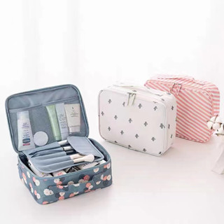 Necessário Bolsa Maquiagem De Cosméticos Impermeável Portátil Multifuncional Para Viagem Organizador