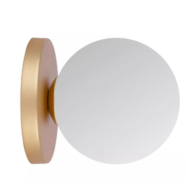 Plafon Arandela Parede Teto Globo Moderno Quarto Dourado G9