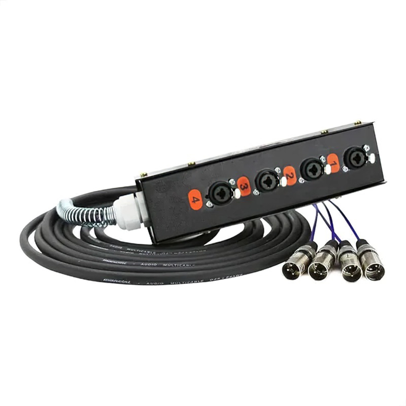 Medusa Com Multicabo 4 Vias Conectores Combo - 20 Metros