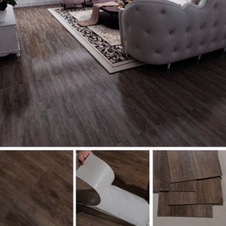 Piso Madeira Vinilico Autocolante 35 Placas 91,4cmx 15cm = 5m²