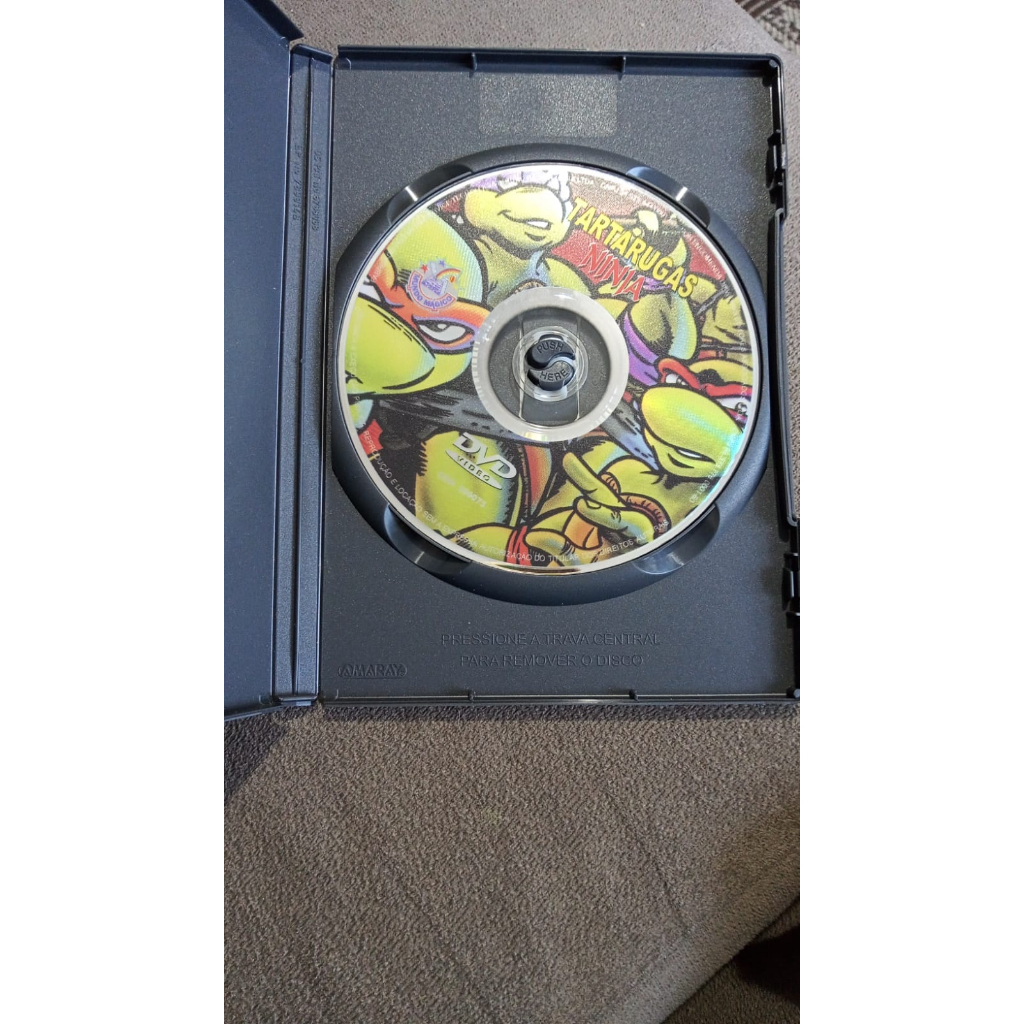 Dvd Tartarugas ninja mundo magico