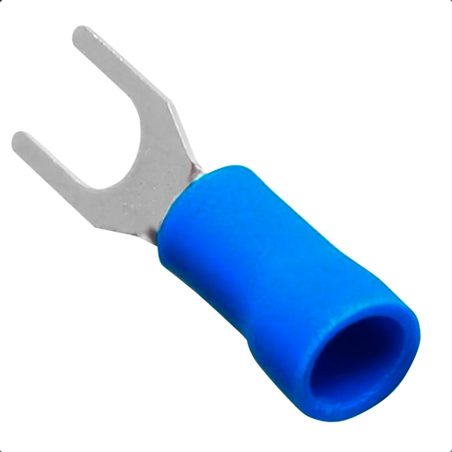 Kit Terminal Pre Isolado Forquilha Garfo Azul 2,5mm 100pçs em Oferta na Shopee