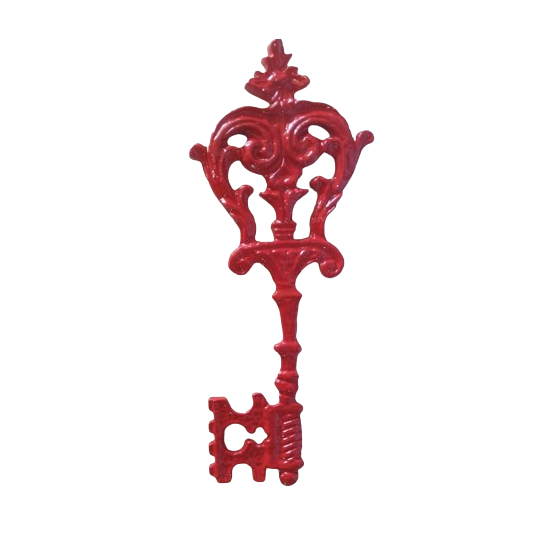 Chave Bará Exu Grande 36cm METAL Umbanda Batuque Candomble