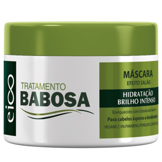 Eico Máscara Tratamento Creme de Hidratação Babosa e Alecrim Brilho Extremo 270g