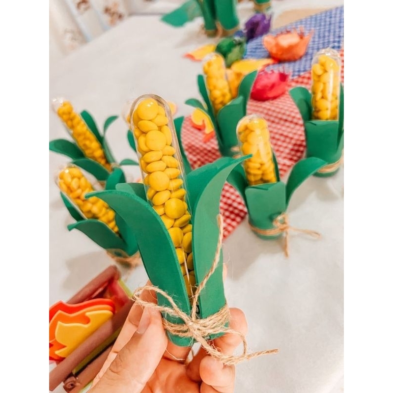 Tubete milho verde - KIT COM *10* (dez) unidades personalizadas.- arraiá - festa junina - quadrilha