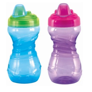 Copo Infantil Antivazamento Para Bebe Criança Azul Rosa Kuka