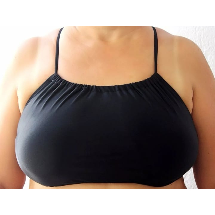 kit Top Cropped com bojo e Bionda shortinho sunkini (Forrados)
