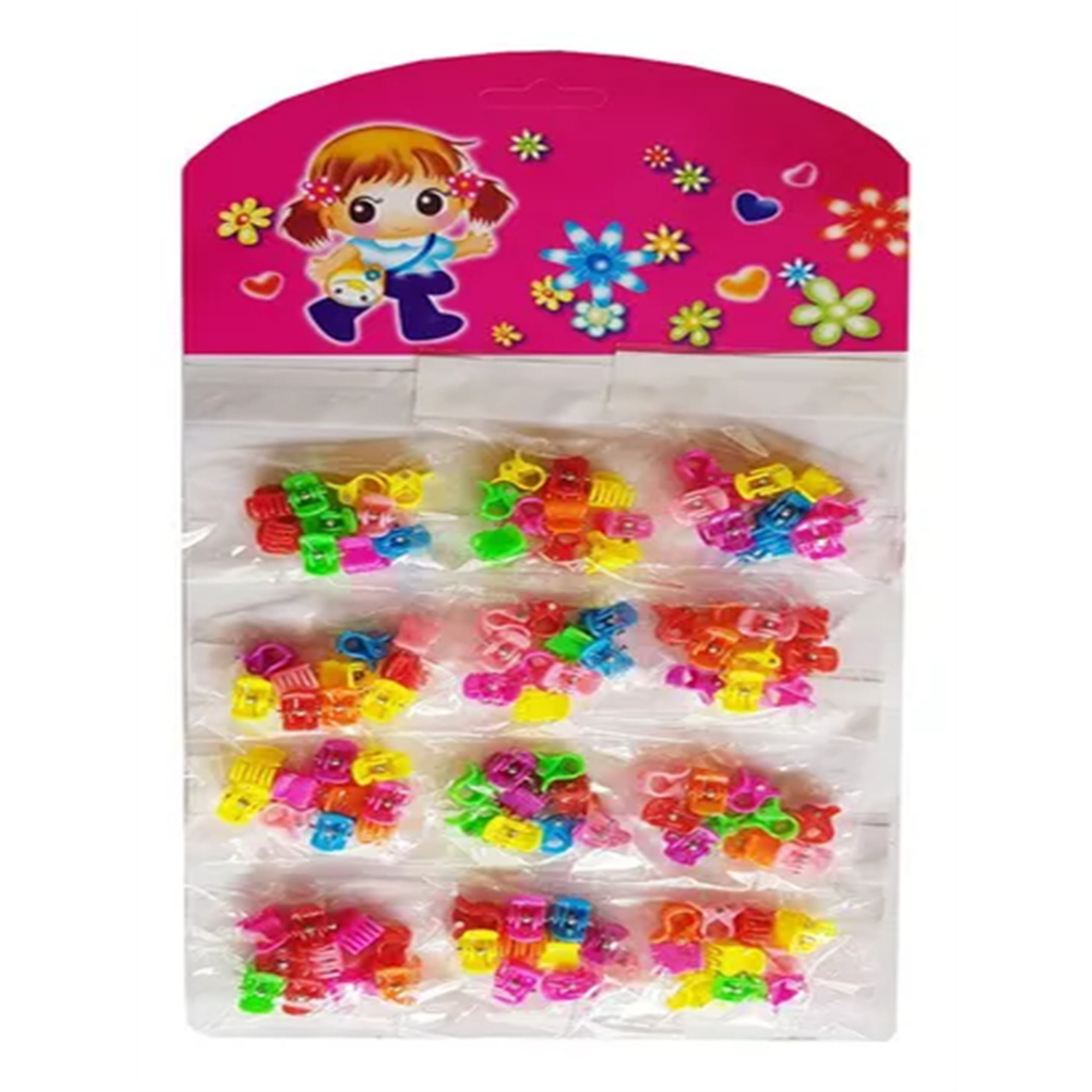 Cartela 8 Mini Piranha Presilha Grampo de Cabelo Infantil Fofo Feminino. em Oferta na Shopee