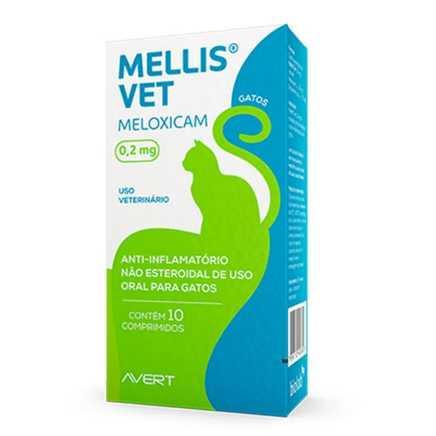 Mellis Vet 0,2mg 10 Comprimidos para Gatos Avert