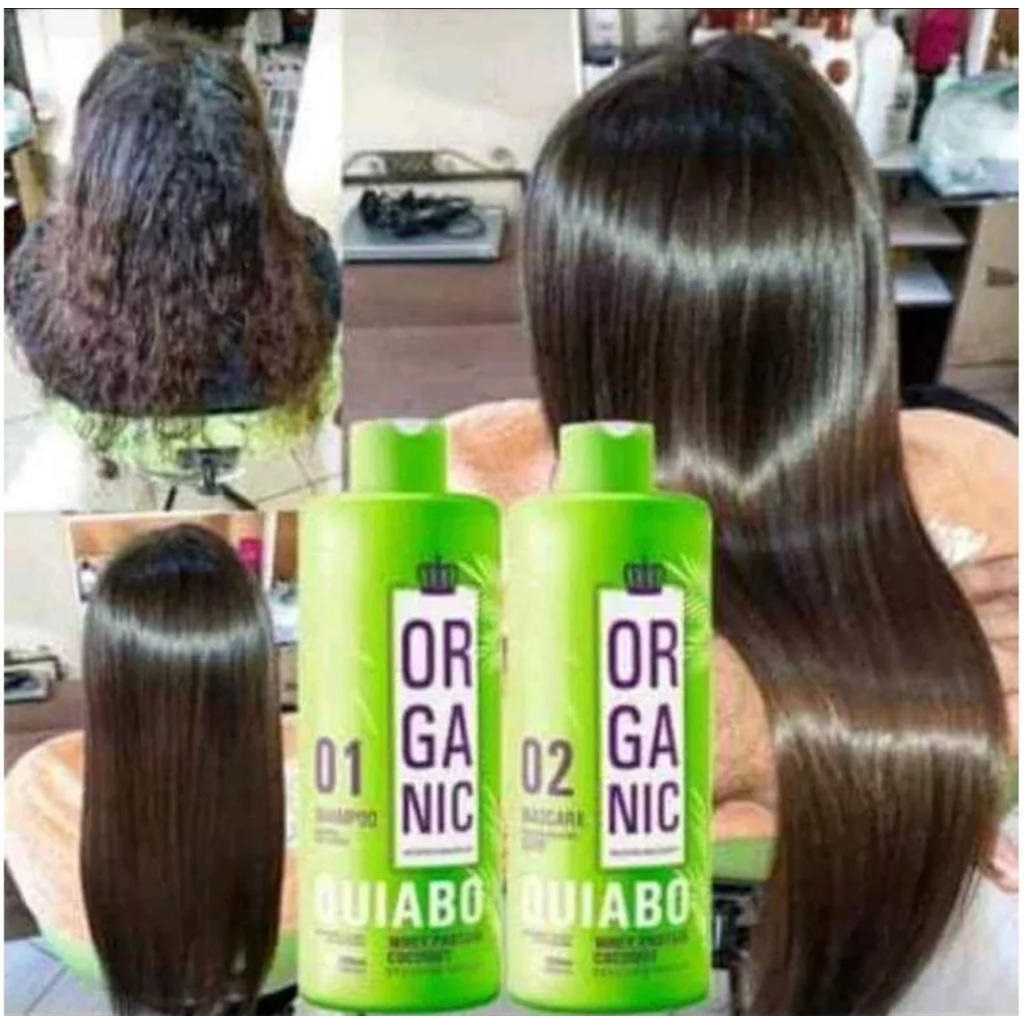 progressiva  de quiabo Alisa até cabelo afro litro
