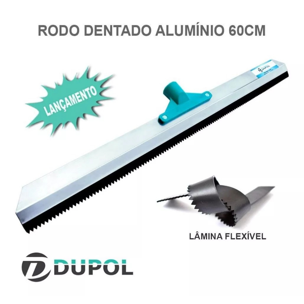 Rodo Nivelador - Rodo Epoxi Porcelanato/ Argamassa Cimenticia Autonivelante 60cm em Oferta na Shopee