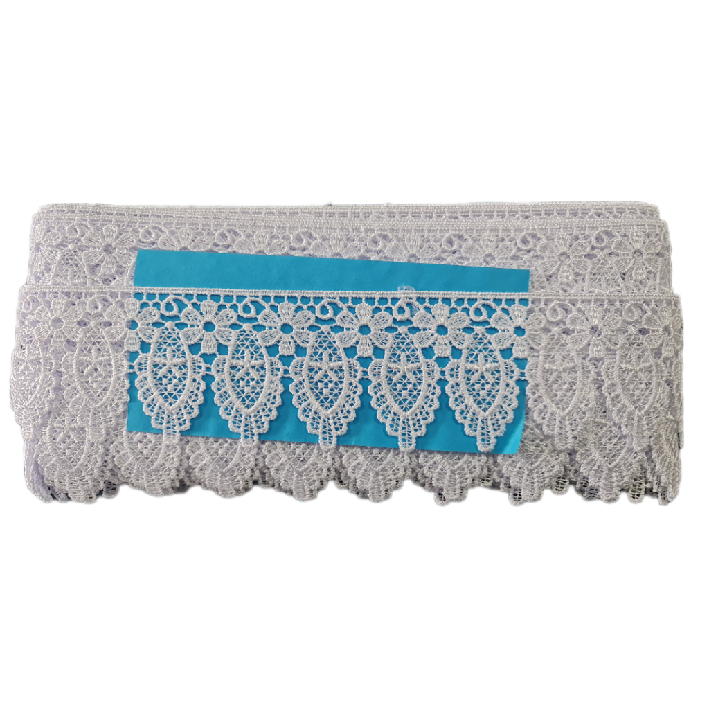 Renda Para Veus, Roupas Gripir Branco CHL640