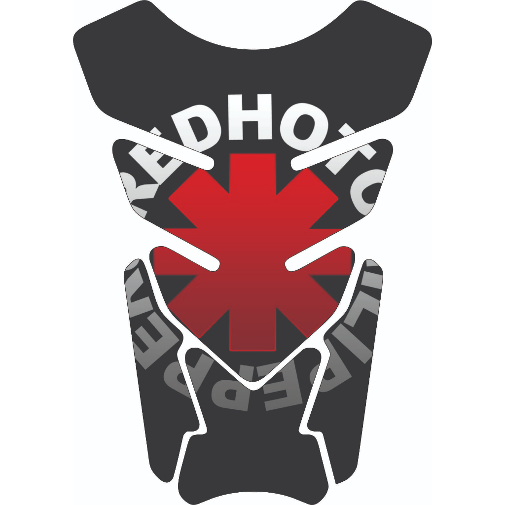 Protetor De Tanque Moto Resinado Tankpad Banda de Rock Red Hot Chili Peppers Varios Modelos