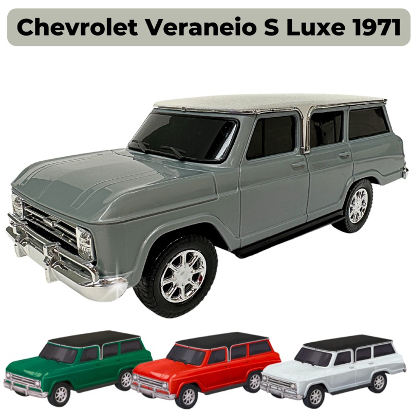 Veraneio chevrolet miniatura diverplas