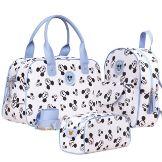 Kit Mala Mochila Necessaire Maternidade Menino Cores em Oferta na Shopee