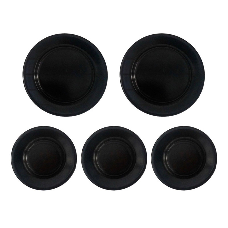 Kit Com 5 Espalhadores Tampinha Boca Fogão Cooktop Brastemp Ative (ATIVE 2/3)