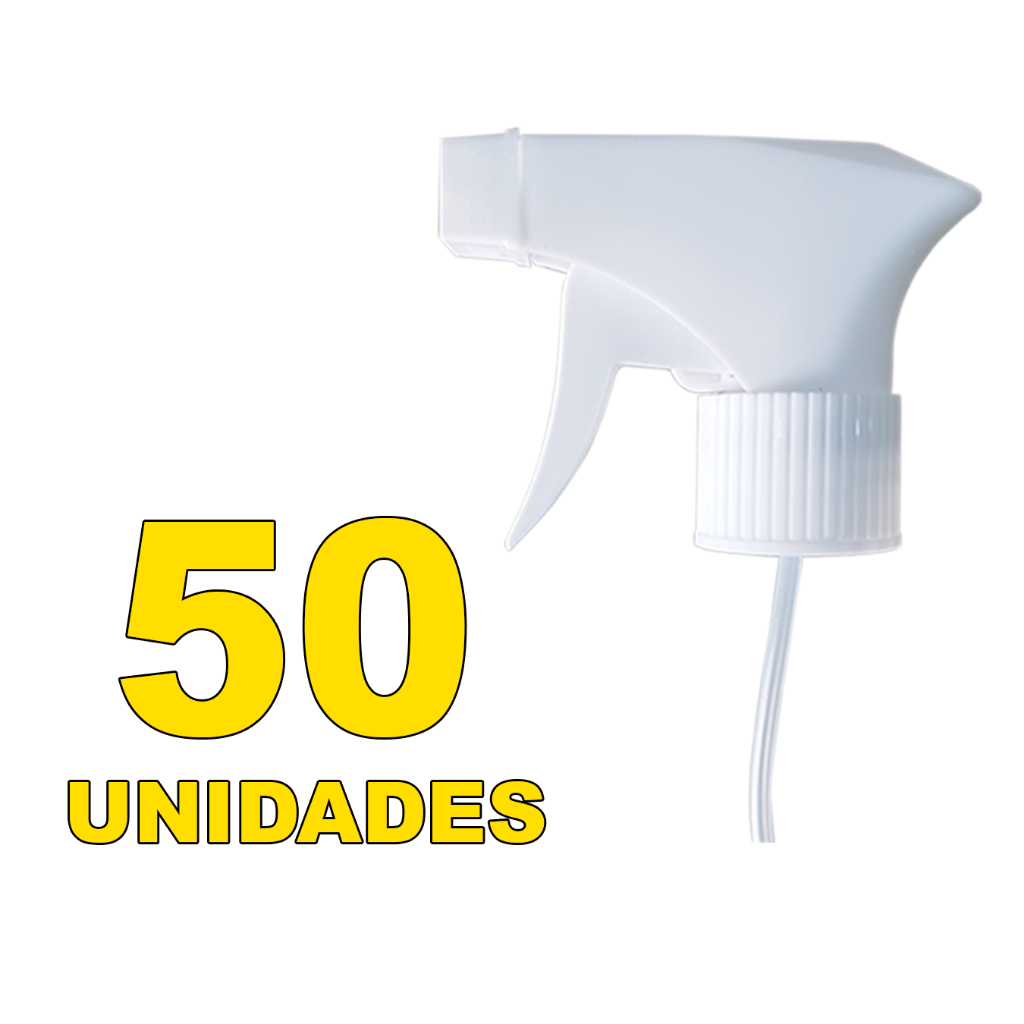 50 Gatilhos Borrifadores 3 Funções: Off/Stream/Spray. Bocal 28mm