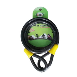Trava De Segurança Cabo De Aço Revestido 12 x 1800mm - Idea em Oferta na Shopee