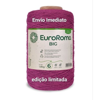 Barbante big 1.800kg EuroRoma n6 em Oferta na Shopee