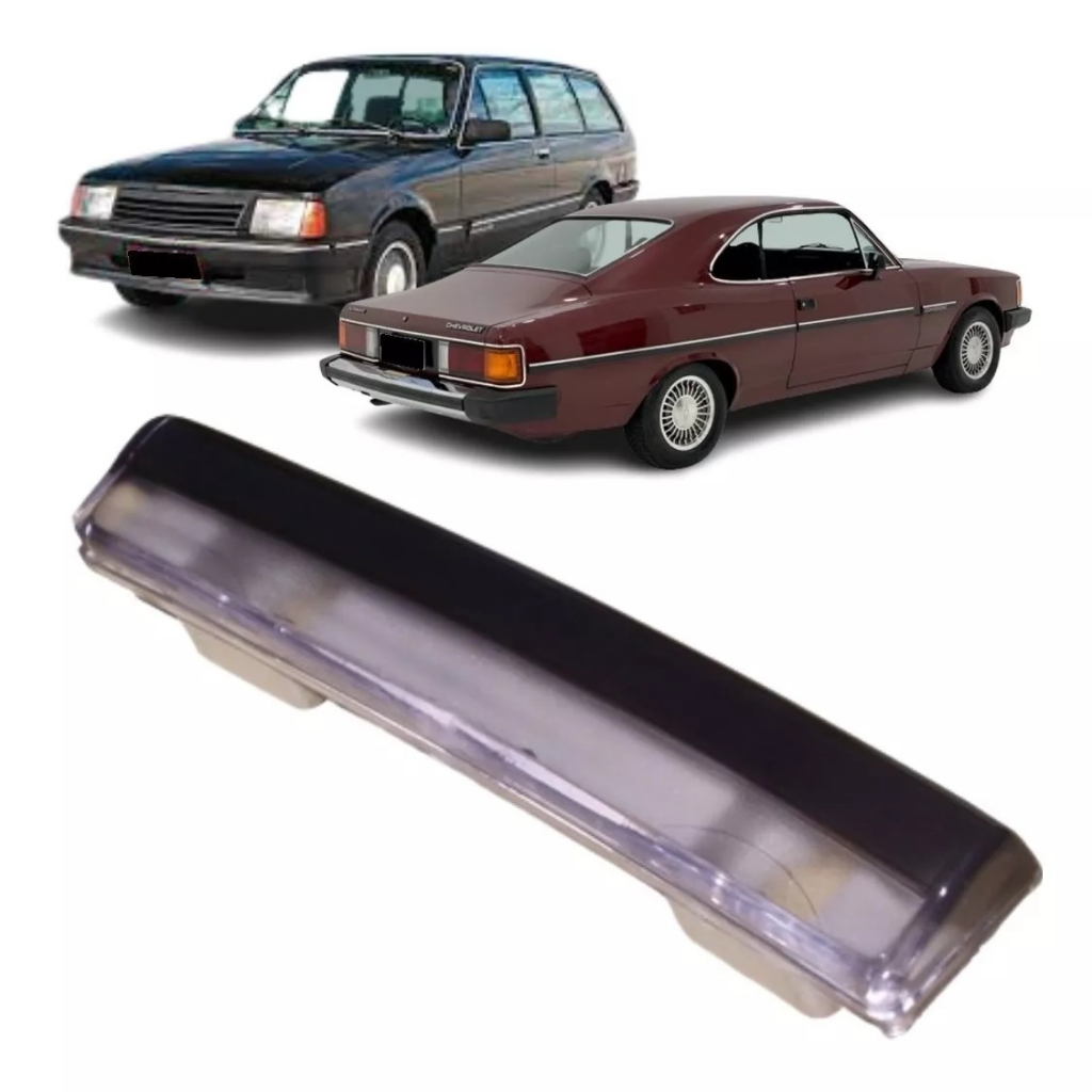 Lanterna Luz De Placa Opala 80/87 Chevette 82/94 Acrilico