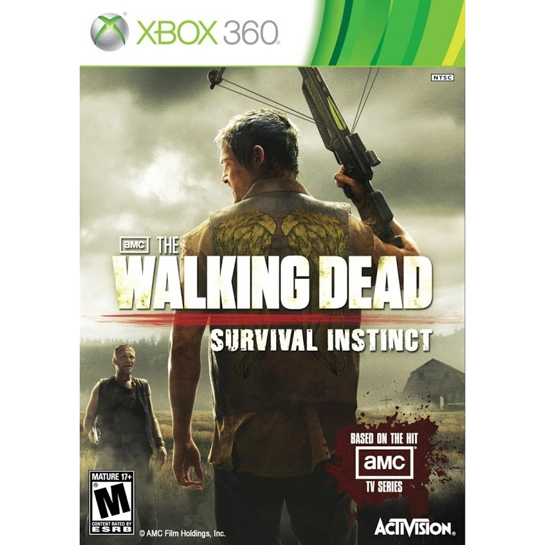 the walking dead survival instinct xbox 360 - MIDIA FÍSICA