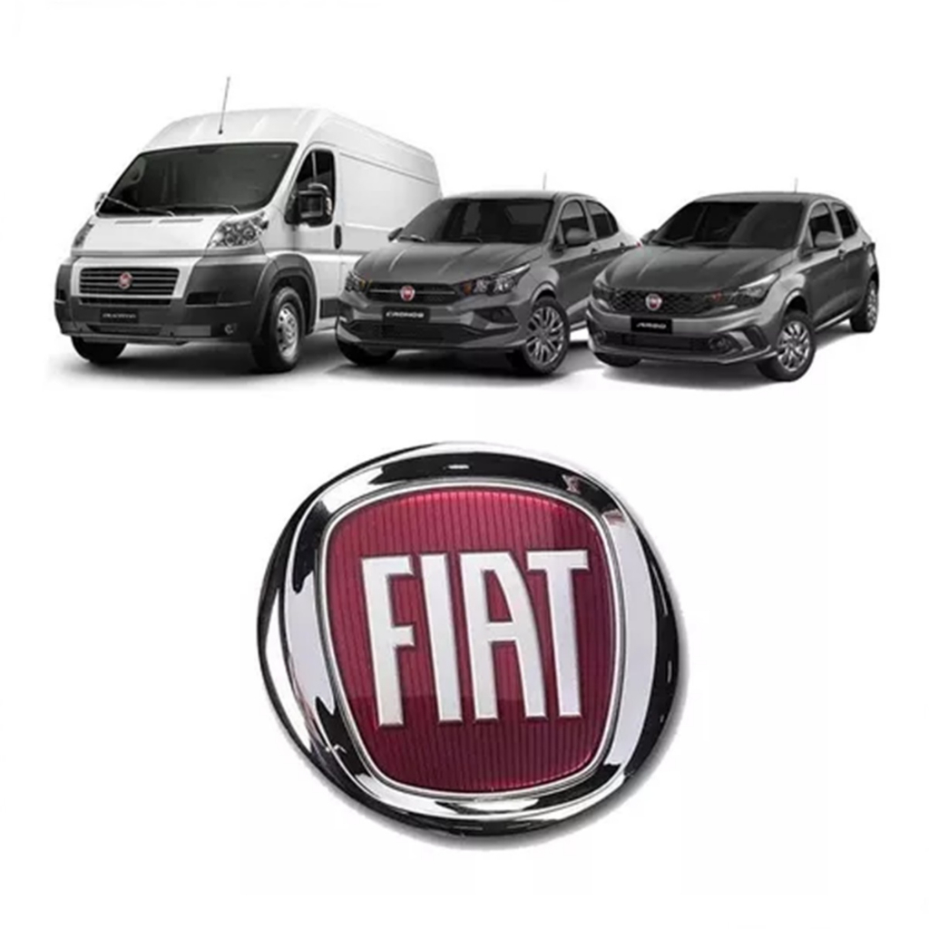 Emblema Grade Dianteira Argo Cronos Ducato 2018 2019 20 21
