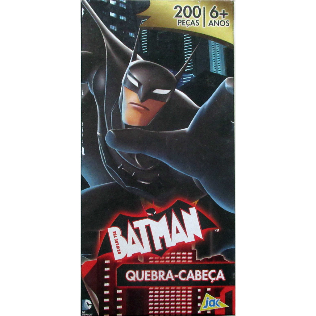 Quebra-Cabeça Puzzle Beware the Batman 200 peças - 31x44 cm - Jak