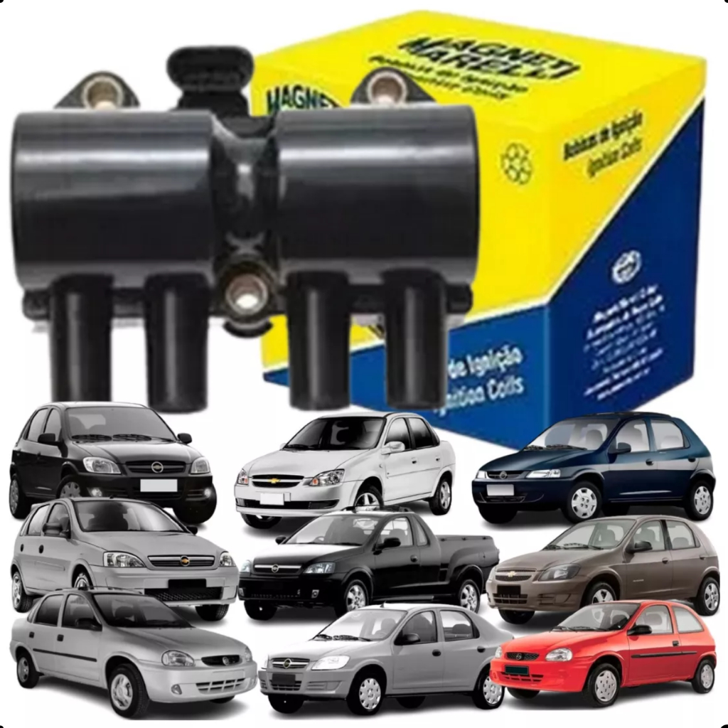Bobina Ignição Original Marelli GM Corsa Celta Meriva Montana Prisma em Oferta na Shopee