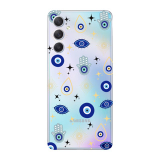 Capinha para Samsung M54 5G Anti Impacto Personalizada - Olho Grego com funto transparente