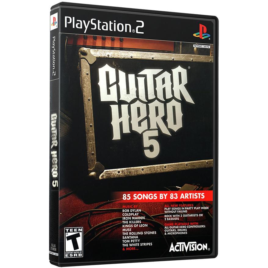 Guitar Hero 5 Jogo para Playstation 2 Ps2