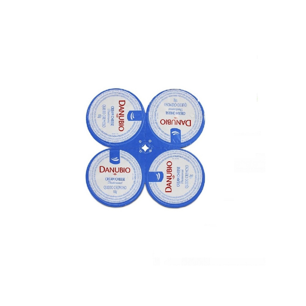 Danubio Creme de queijo sachê 18g em blister em Oferta na Shopee