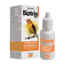 Suplemento Biotrin Complexo Vitamínico VetBras 20 mL