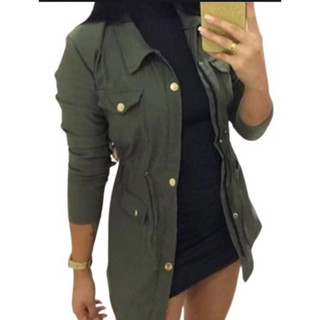 Parka Sobretudo Jaqueta casaco feminino