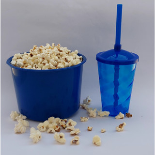 10 balde pipoca 1,5L+ 10 copo twister 400ml