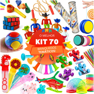 Kit 70 Prenda Festa Junina Brinquedos Atacado Crianças Lembrancinha Festa Julina