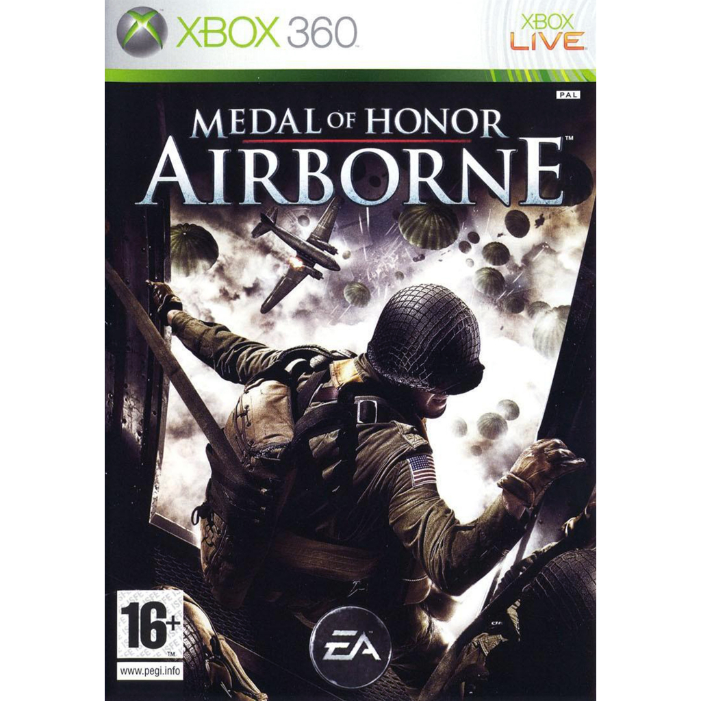 medal of honor airborne xbox 360 - MIDIA FÍSICA