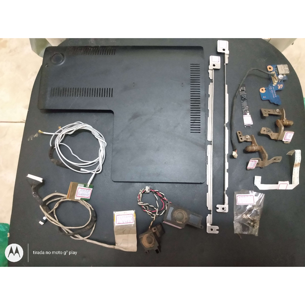 Partes Peças por unidade Notebook Samsung Rv411 bom estado Leia descrição Anuncio