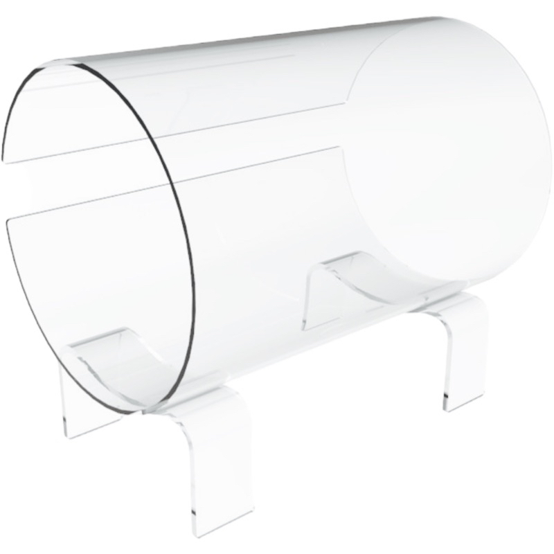 Expositor para tiara 20cm - Organizador em acrílico cristal em Oferta na Shopee