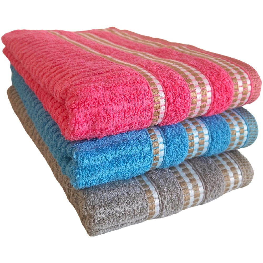 2 Toalhas de Banho Grande 100% Algodão Super Qualidade Confira em Oferta na Shopee