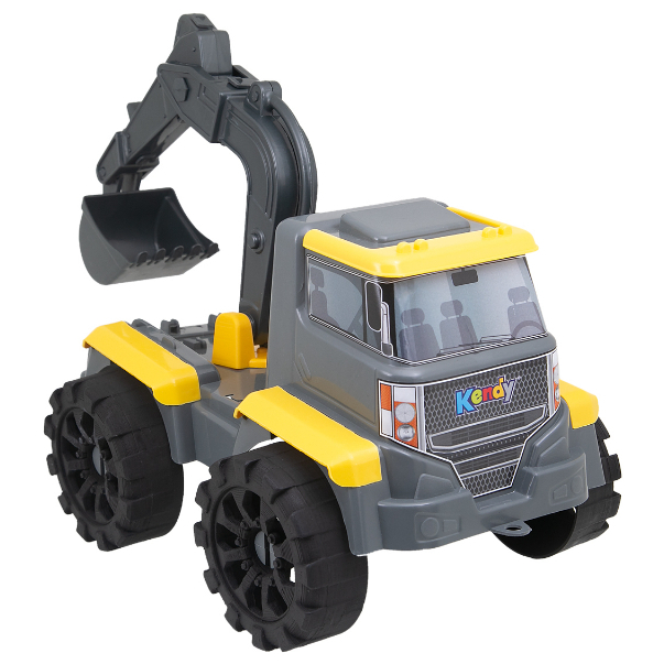 Carrinho Caminhão de Construção Escavadeira Com Braço Articulado  - Brinquedo Grande - Modelo Forte -  QUEEN SHOP em Oferta na Shopee