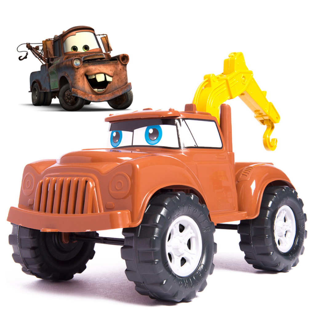 Carro Guincho Articulado Grande - Mate Carros - Macqueen - Menino Brinquedo Kendy QUEEN SHOP em Oferta na Shopee