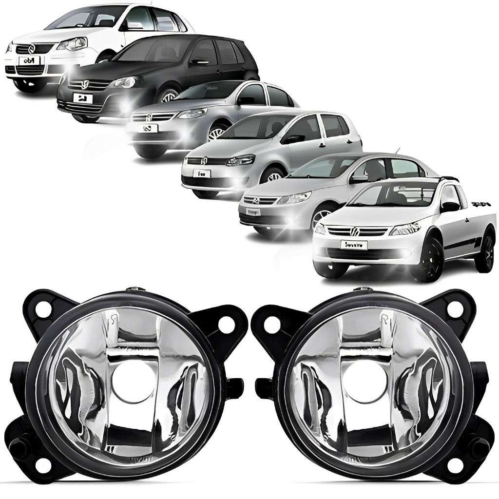 Par Farol Milha Gol G5 Voyage Saveiro G5 Golf Polo 2008 2009 2010