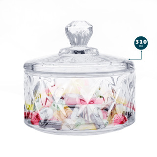 Baleiro De Vidro Luxo 310ml - Dolce Home