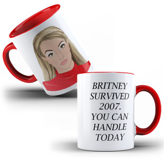 Caneca Porcelana Personalizada Britney Spears
