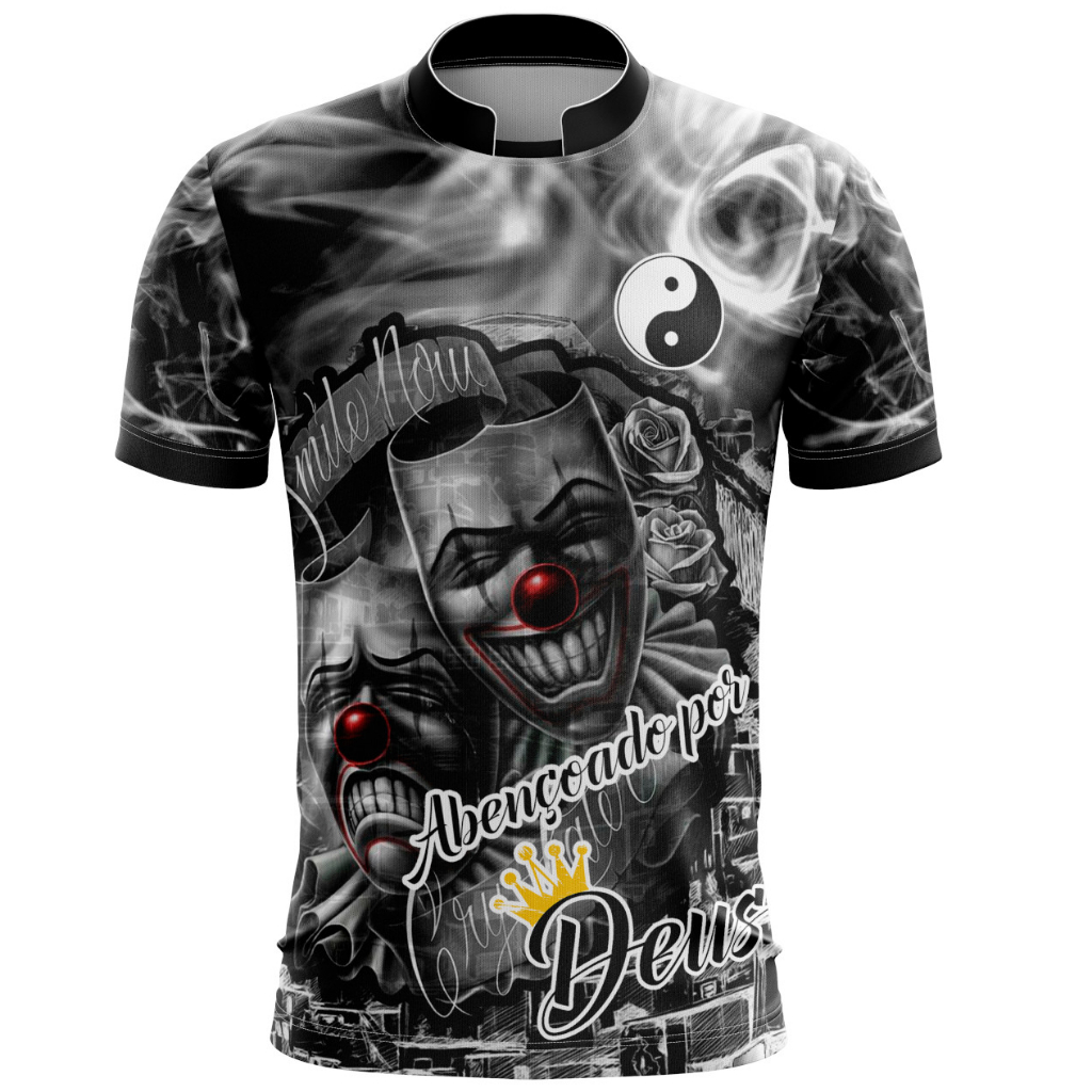 CAMISA CAMISETA PEITA DE QUEBRADA FAVELA CHORA AGORA RI DEPOIS 1001