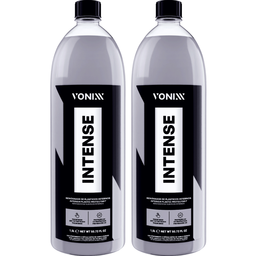 2 Intense 1,5L Restaurador Revitalizador Renovador Proteção Plásticos em Oferta na Shopee