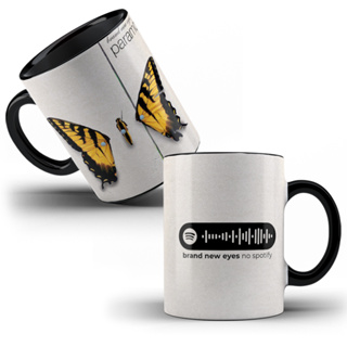 Caneca Porcelana Interativa Paramore Brand New Eyes em Oferta na Shopee